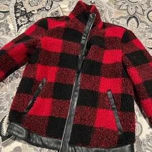 Express plaid jacket